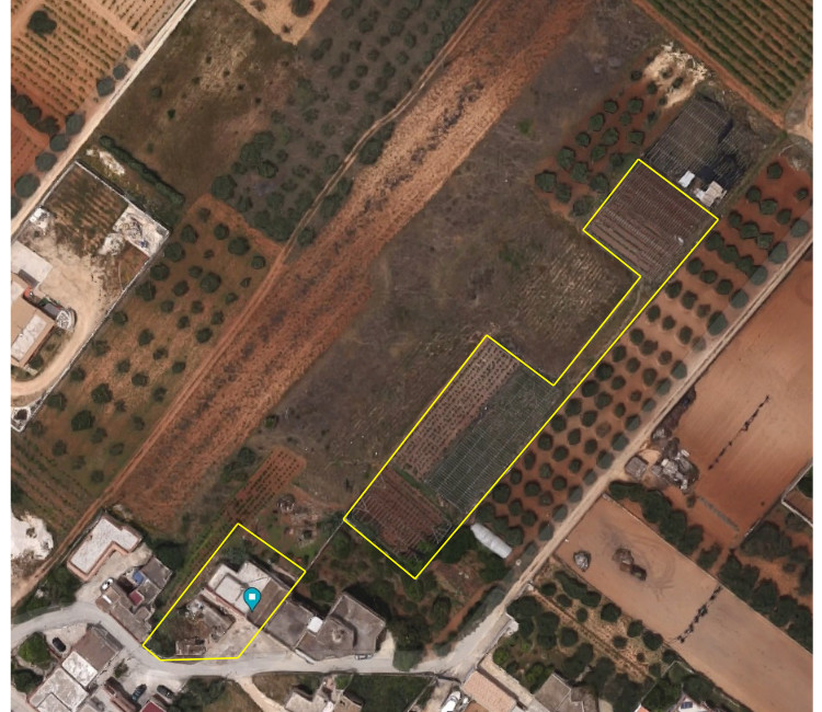 Landhaus mit landwirtschaftlichen Flächen in Marsala