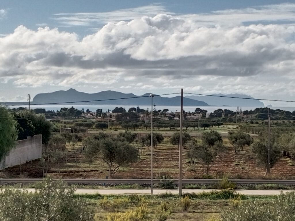 Blick auf Favignana