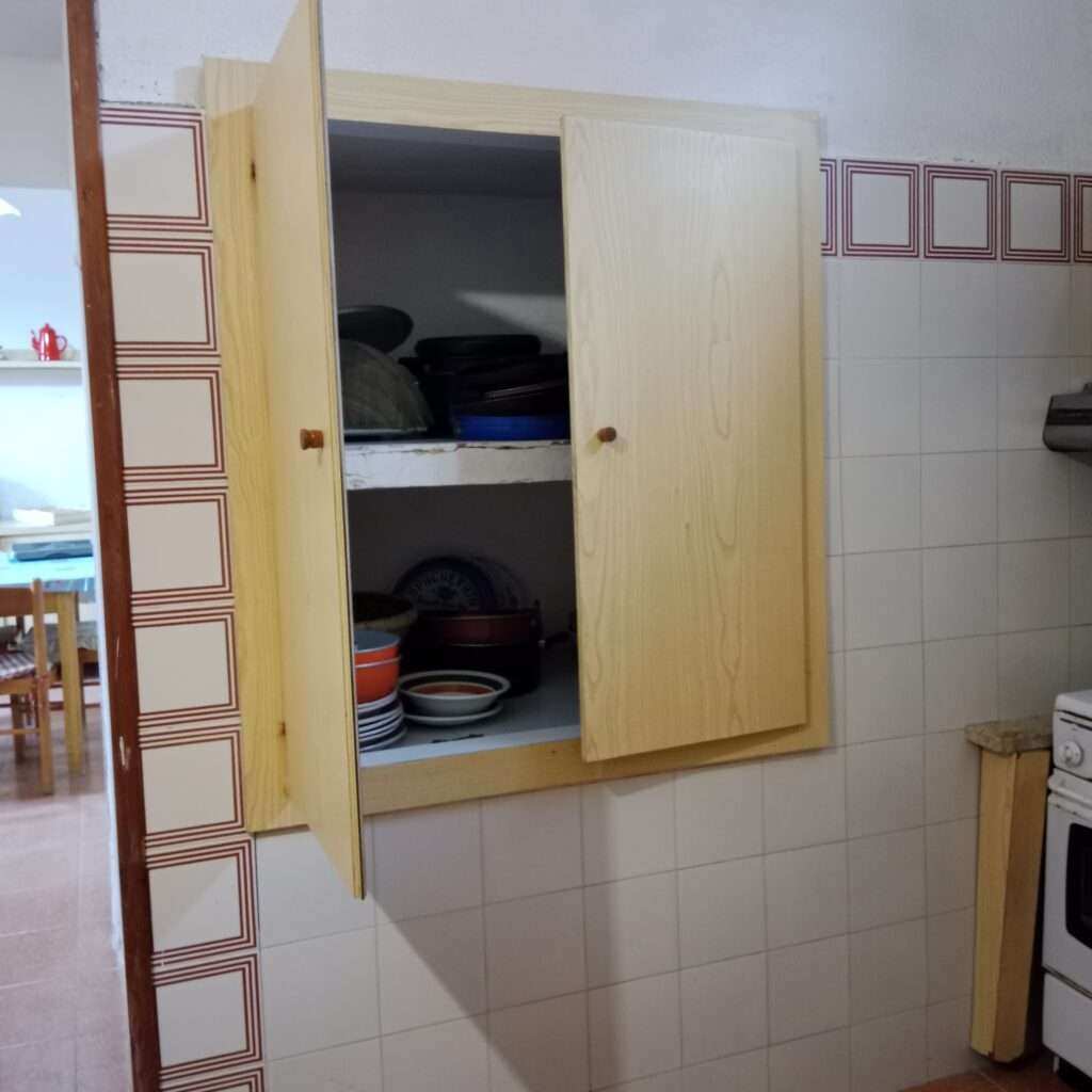 Wandschrank in der Küche