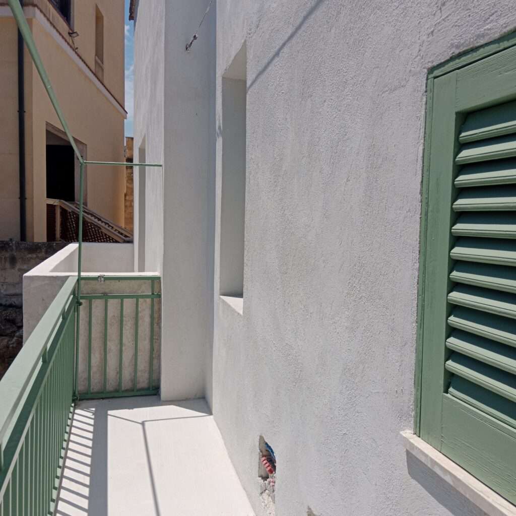 Balkon mittleres Appartment