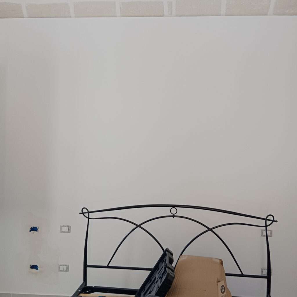 Wohn- und Schlafraum im Apartment zum Hofraum