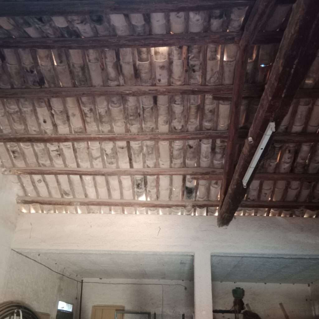 Dach im Vorraum