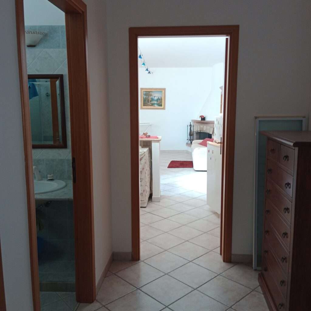 Flur mit Blick zum Wohnraum
