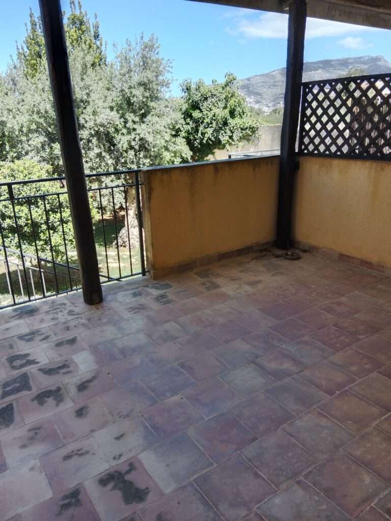 Terrasse zum Garten