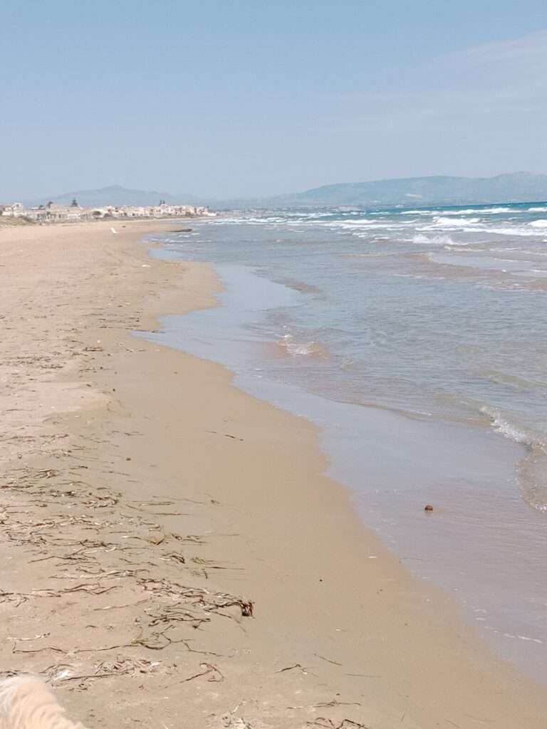 Der Strand von Tre Fontane