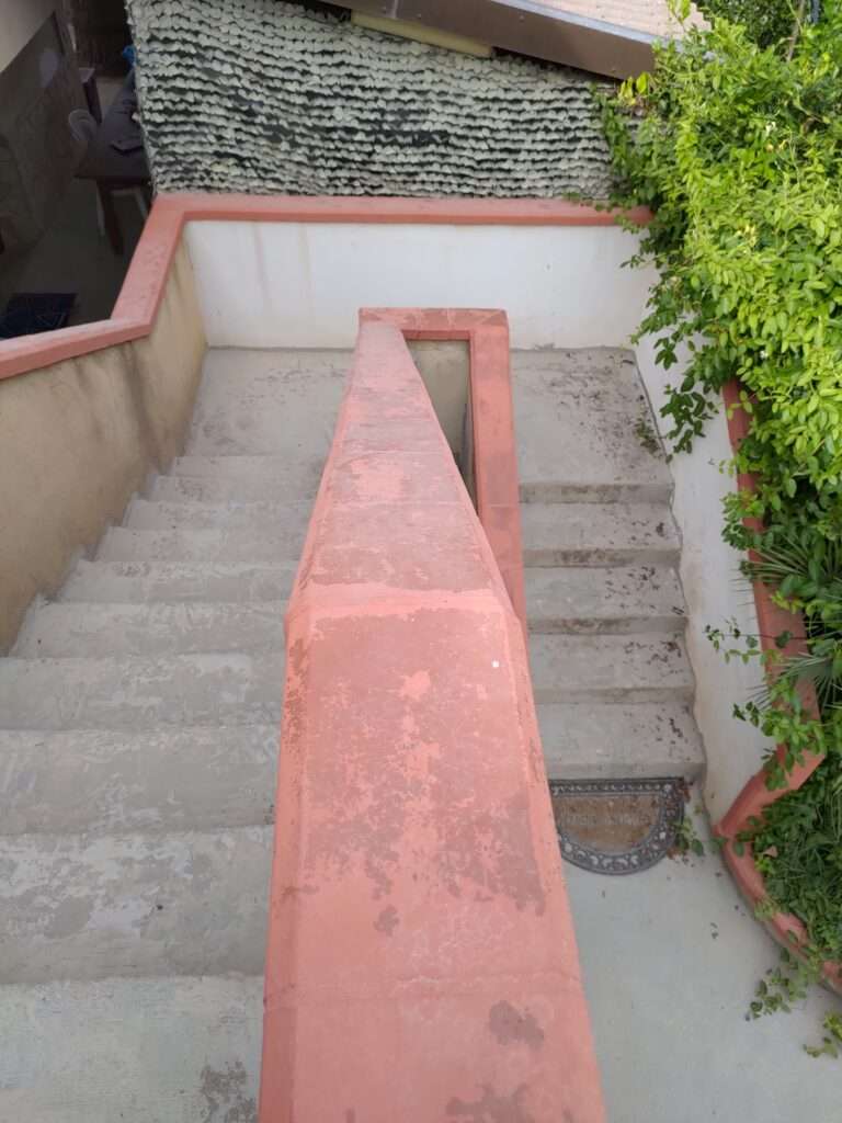 Aufgang zum Apartment