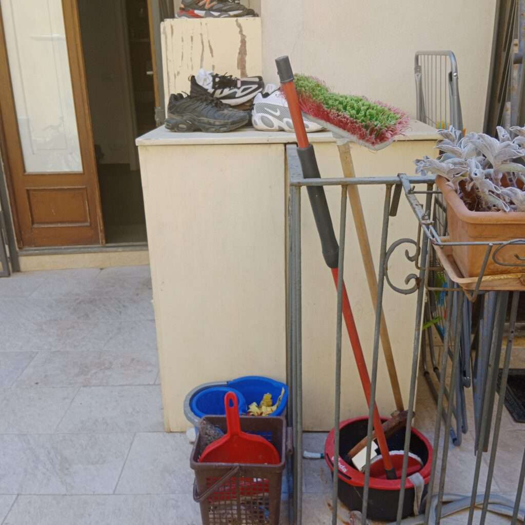 Eingang Apartment hinten