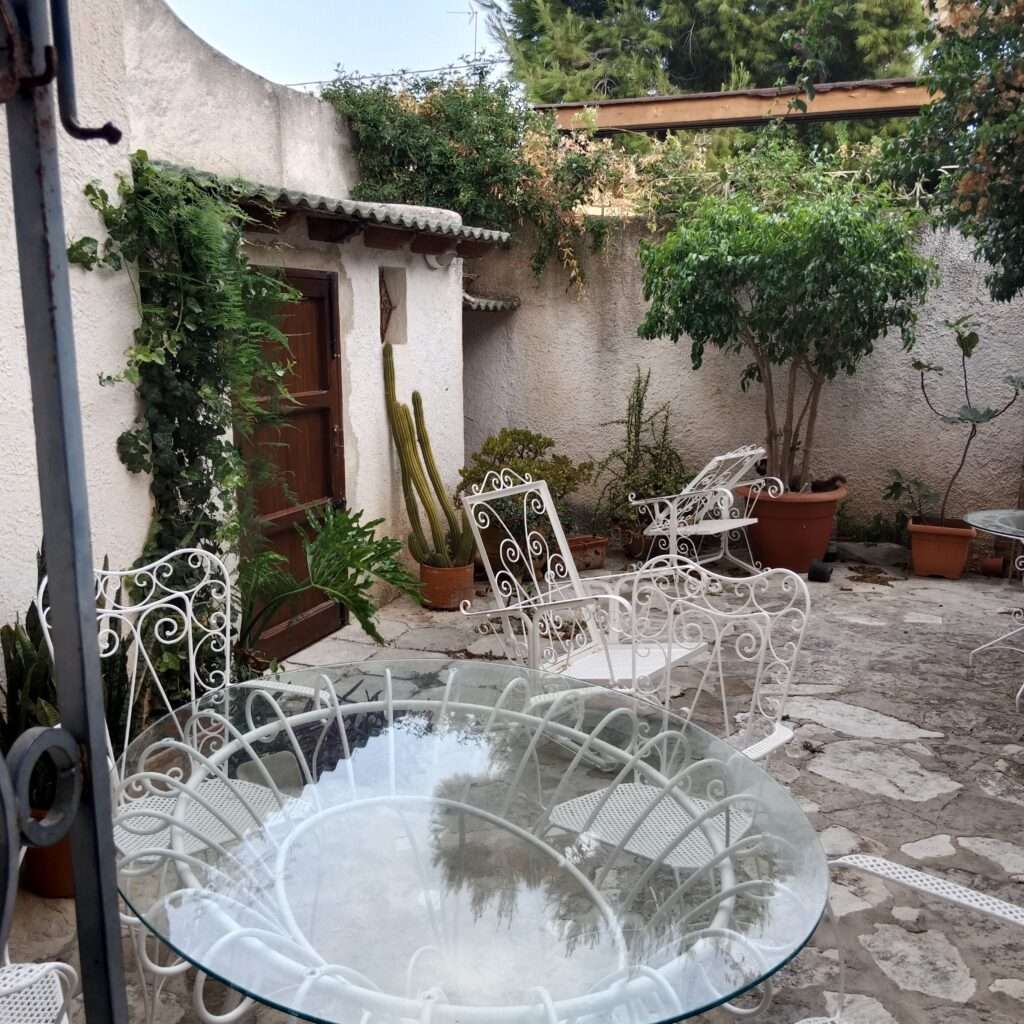 Veranda neben Küche
