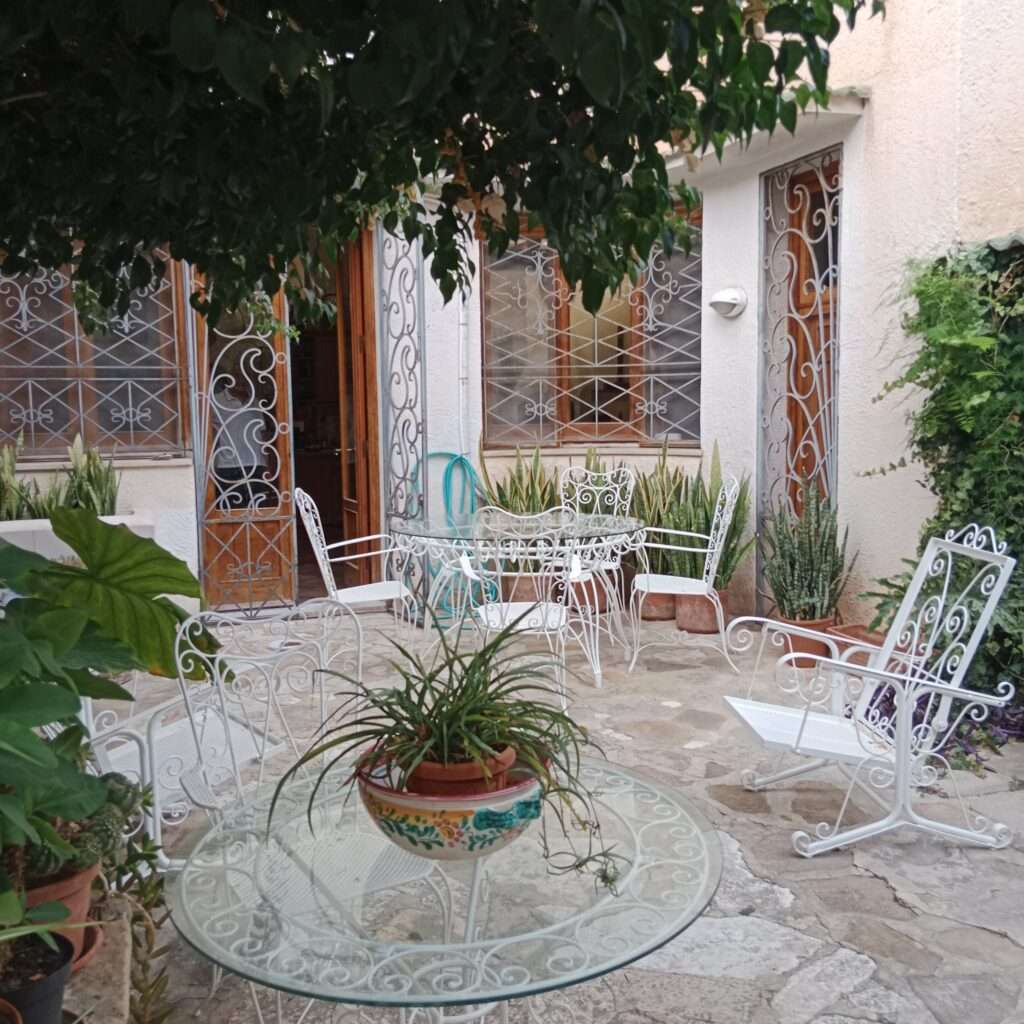 Veranda neben Küche