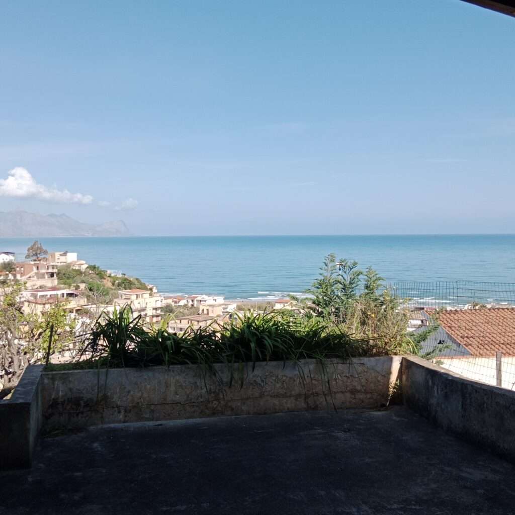 Blick von der Dachterrasse