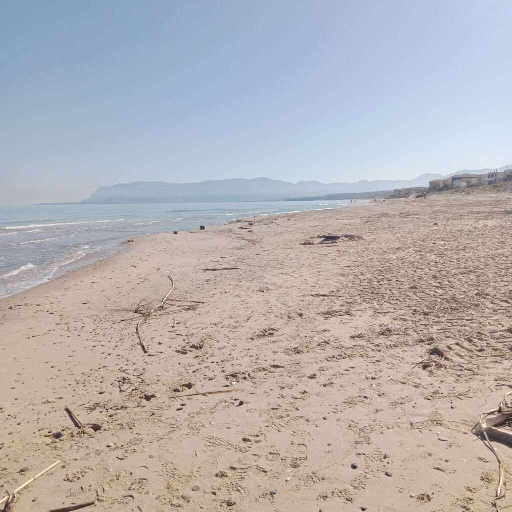 Strand Richtung Balestrate