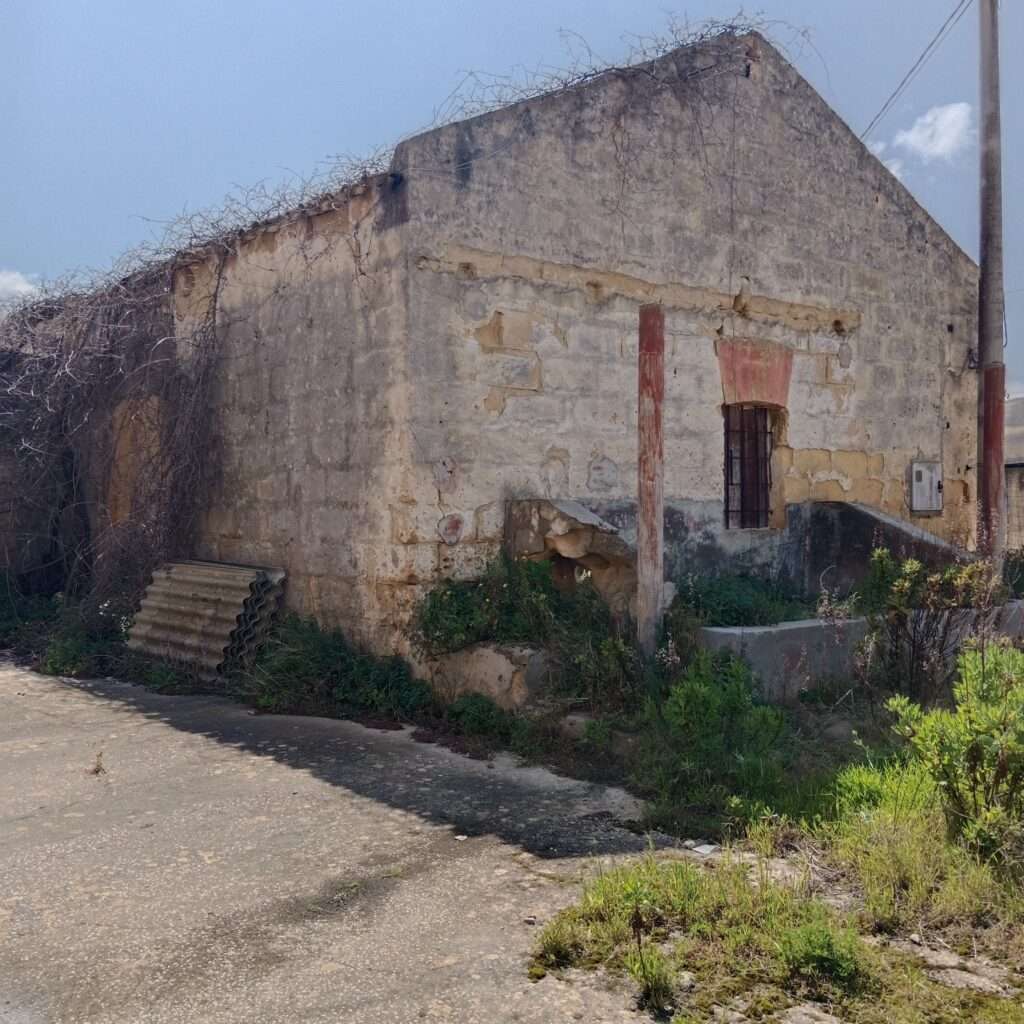 Lager von der Hofseite aus gesehen