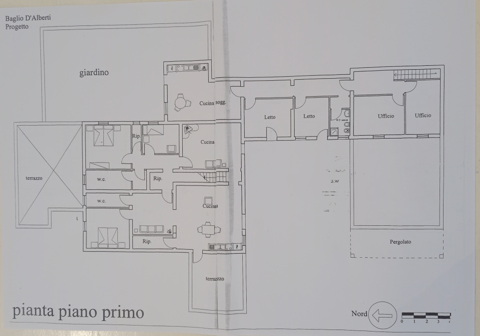 Möglicher Umbau zu einem Apartmenthaus - Erstes Obergeschoss