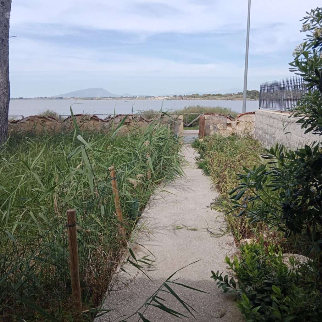 Zweiter Eingang zum Grundst&uuml;ck