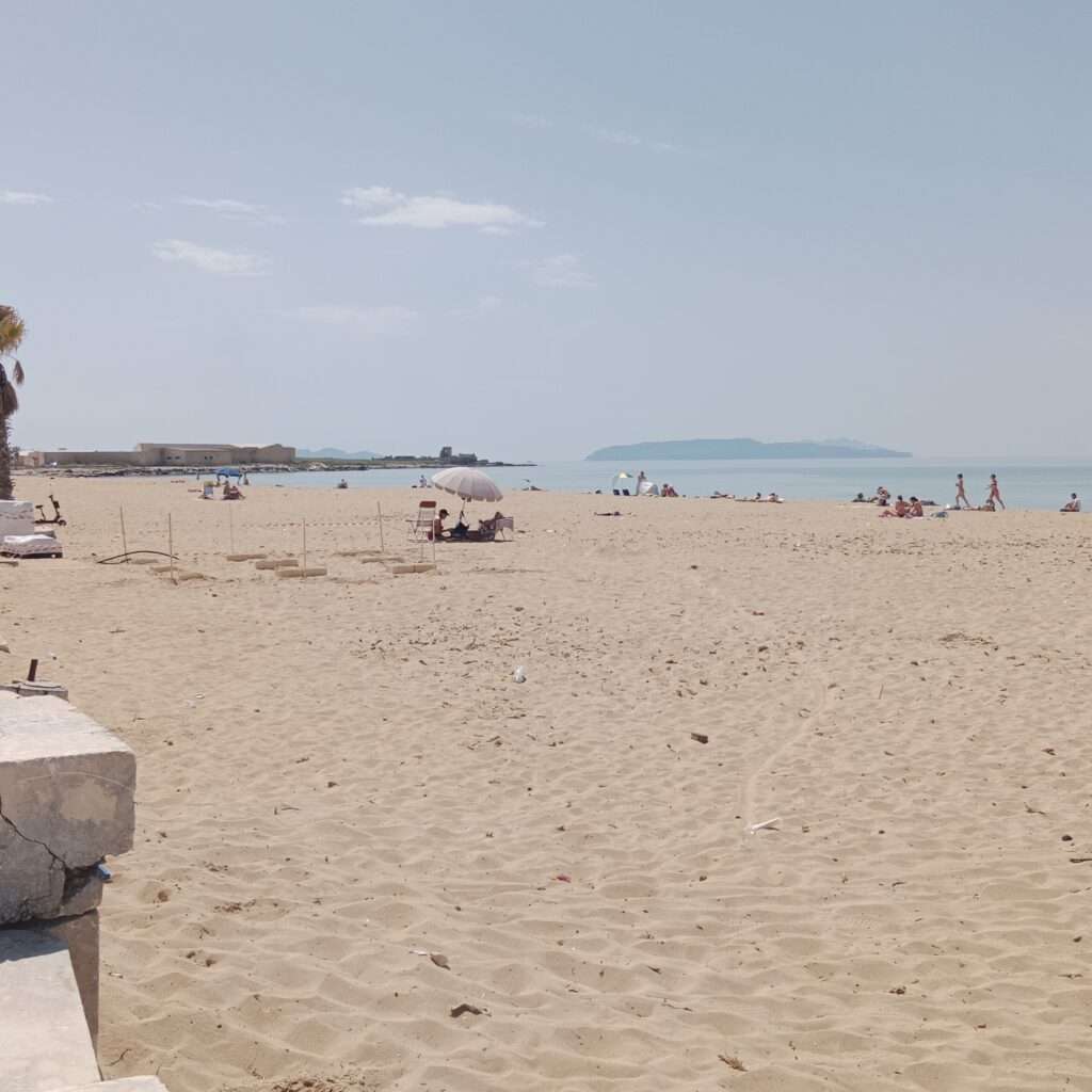 Der Strand von San Giuliano