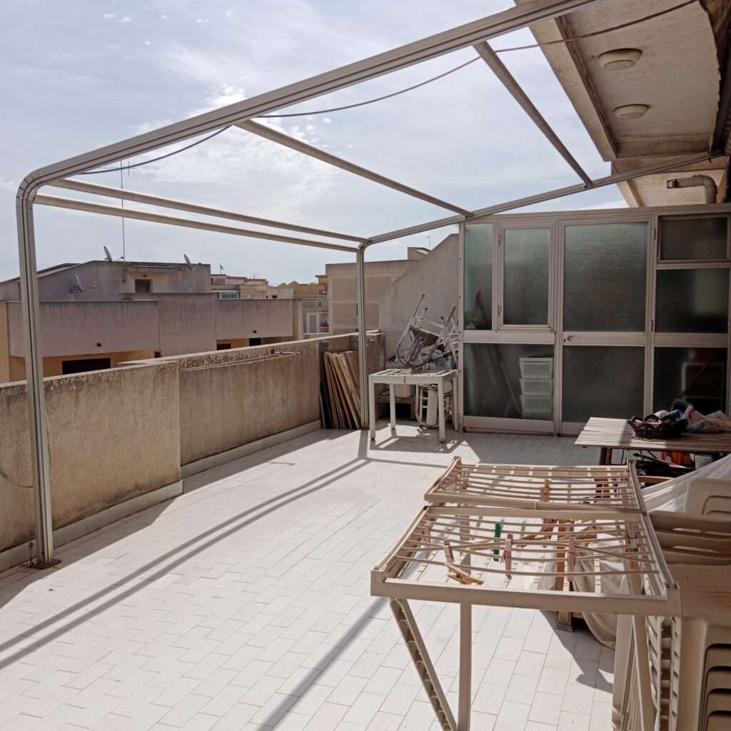 Veranda mit Abstellraum