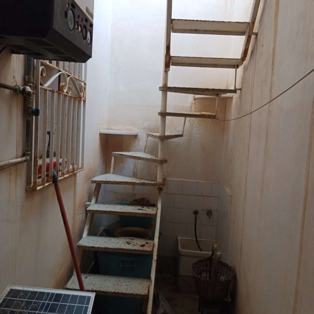 Aufgang zur Dachterrasse