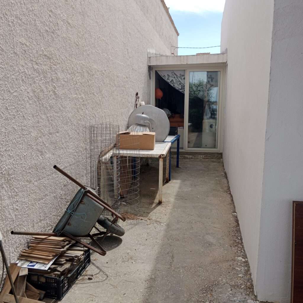 Apartment hinter dem Haus