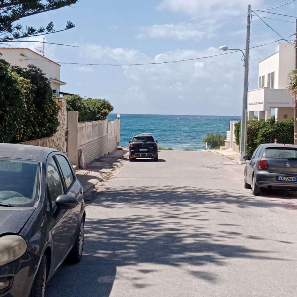 Weg zum Meer