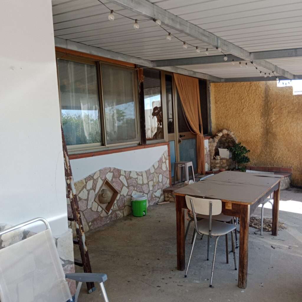 Veranda und Eingang