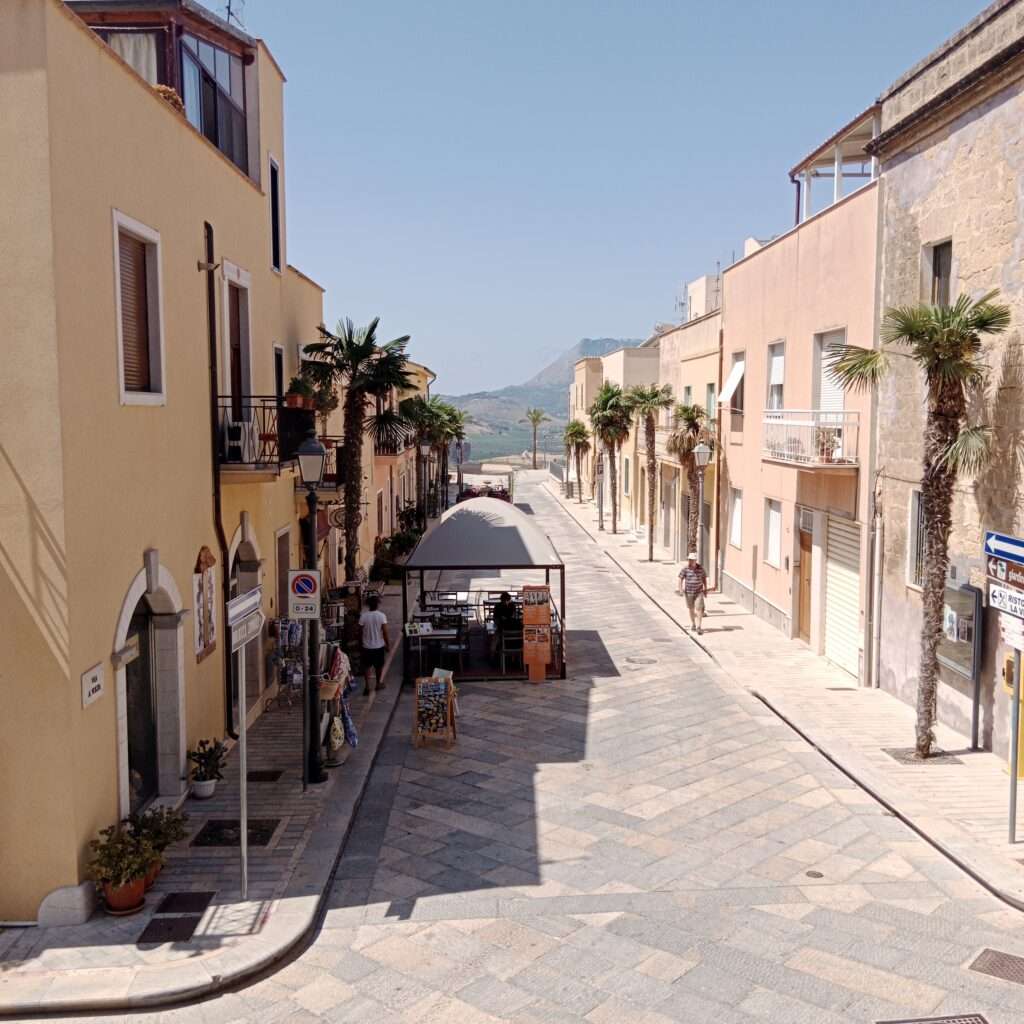 Zentrum von Custonaci