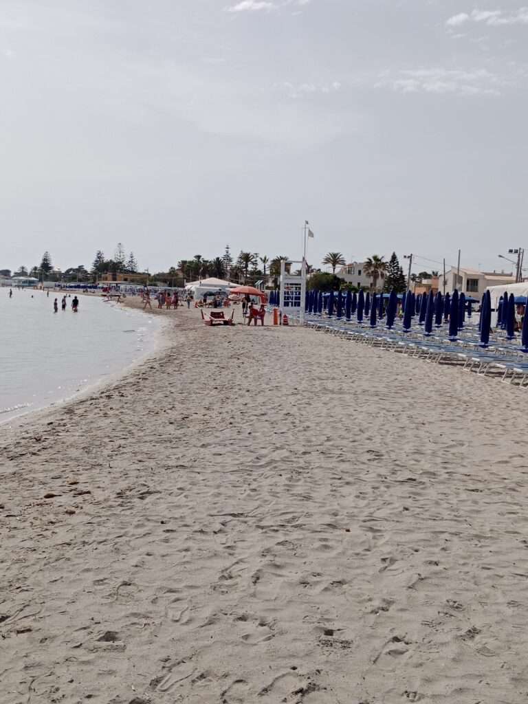 Strand von Mazara del Vallo