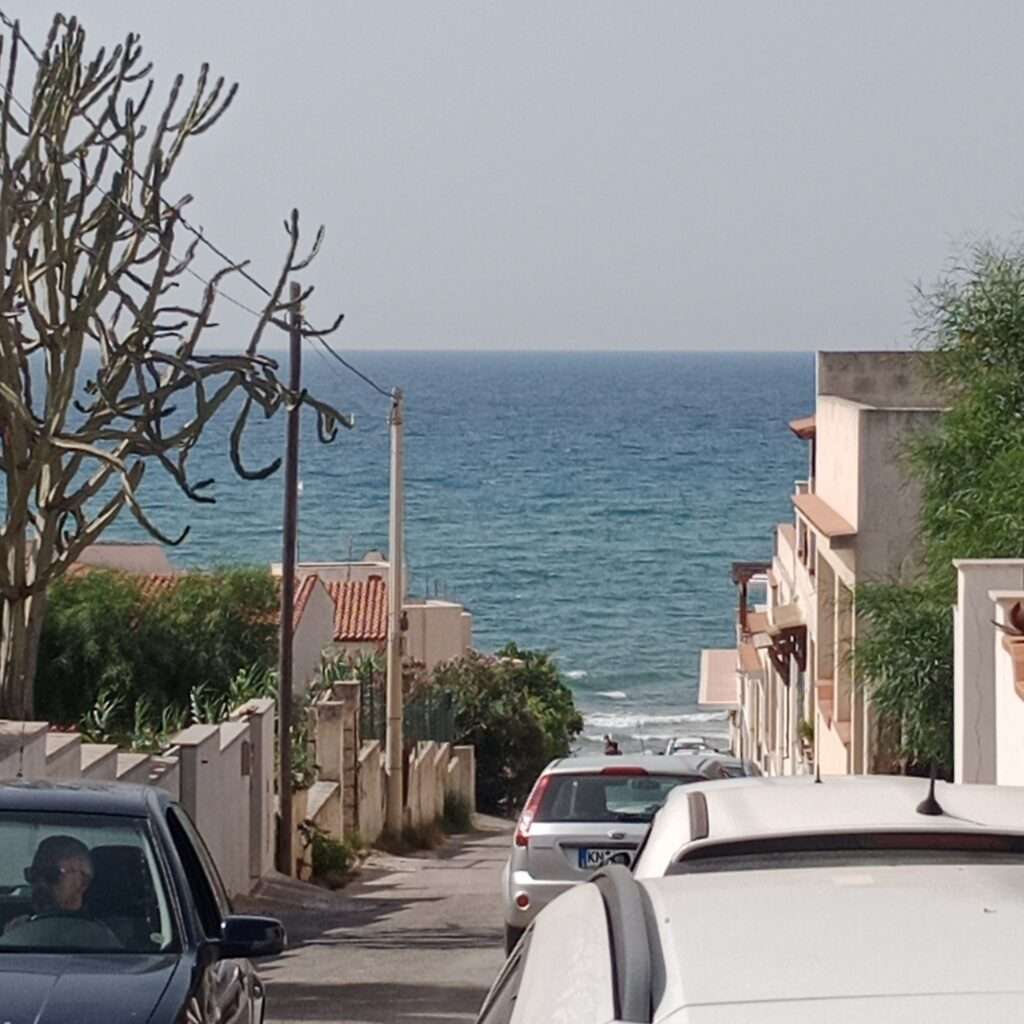 Weg zum Strand